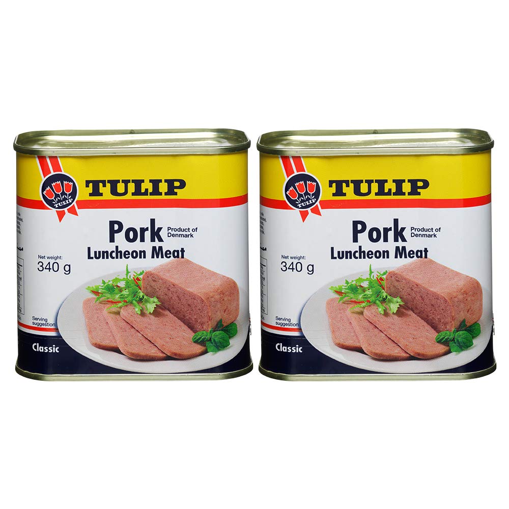 Tulip pork Luncheon Meat 340g Pack of 2 Product of Denmark